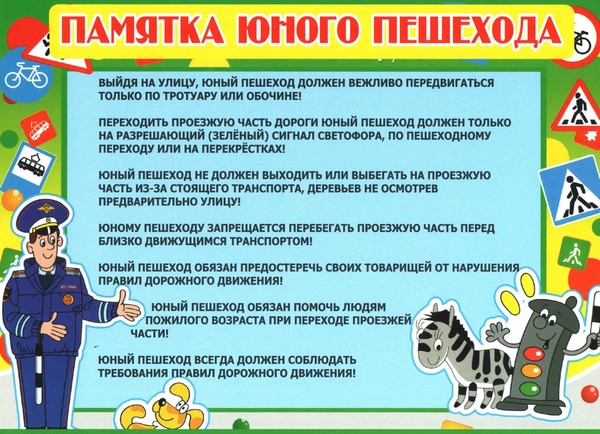 -юного-пешехода -юного-пешехода